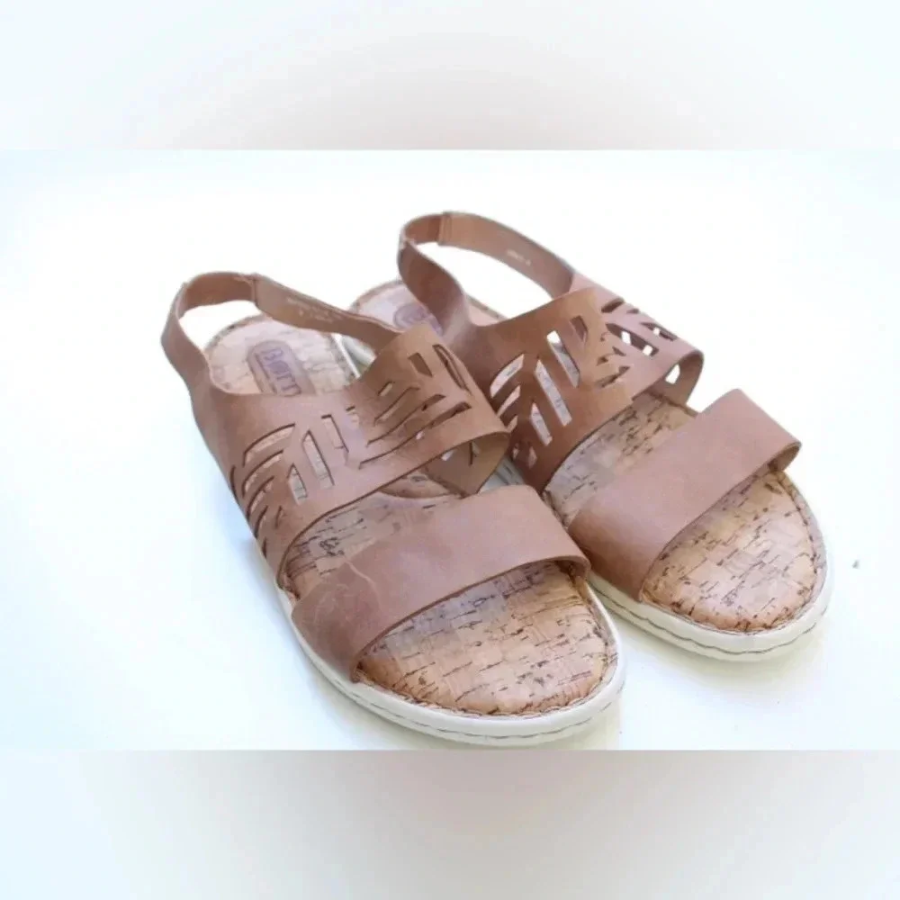 Born sling back sandals